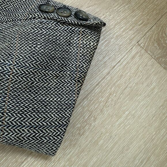 VINTAGE Guy Laroche Couture Men's Sport Coat Blazer Two Button Silk/Blend Sz 39R - Picture 13 of 15